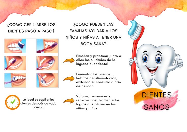 Rutina de higiene bucal post-comida